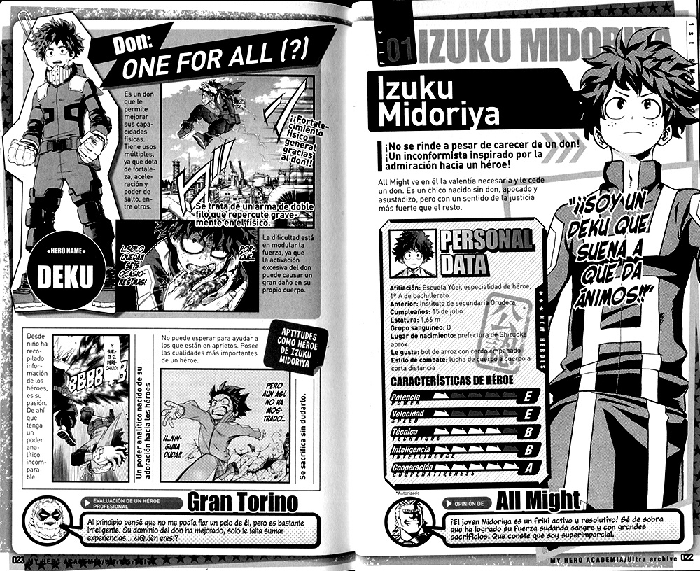 My Hero Academia Ultra Archive: una guía para fans - Mangaes - Donde vive  el manga y el anime