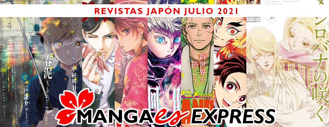 Mangaes Express Edición revistas julio 6/8