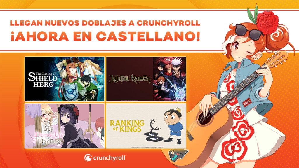 crunchyroll doblajes castellano