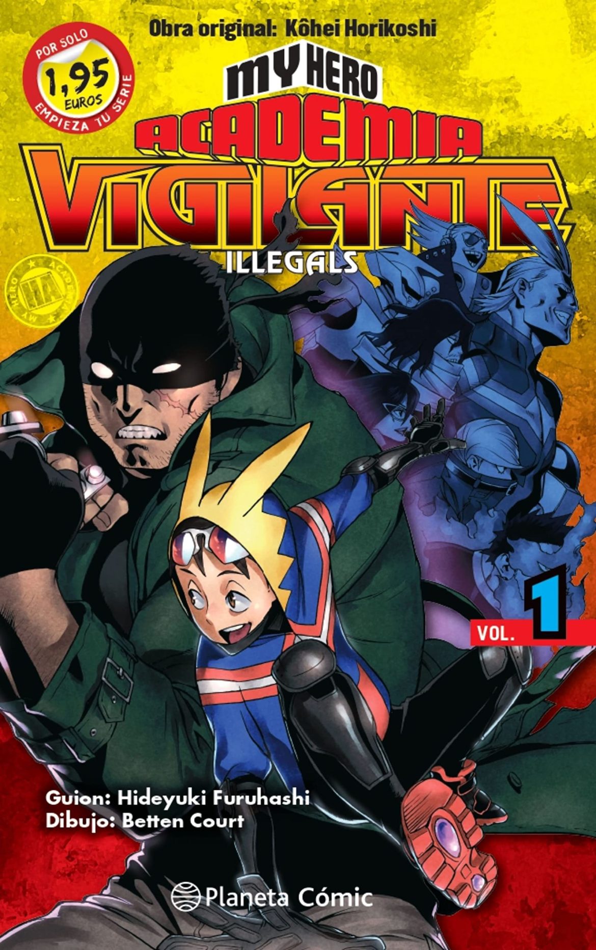 My Hero Academia Vigilante Illegals